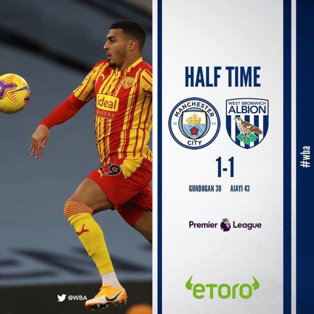 West Brom and Man City West Brom and Man City