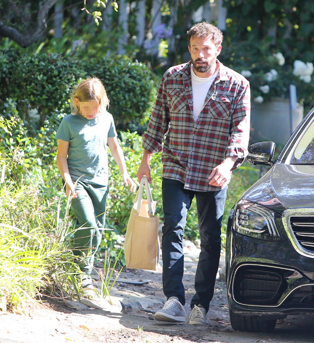 Ben Affleck with son Samuel