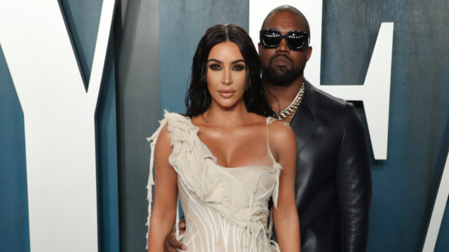 Kim Kardashian and Kanye West