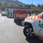 Truck driver injured2