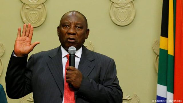 President Cyril Ramaphosa