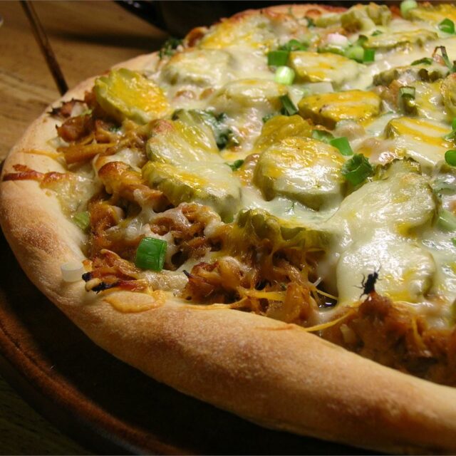 BBQ Pork Pizza recipe