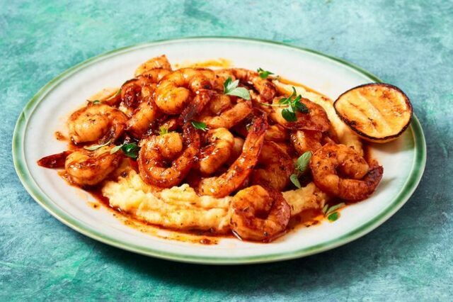 Cajun hot honey butter prawns recipe