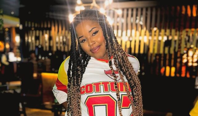 Nkosazana Daughter steps out in big red boots that cost R16 000 1