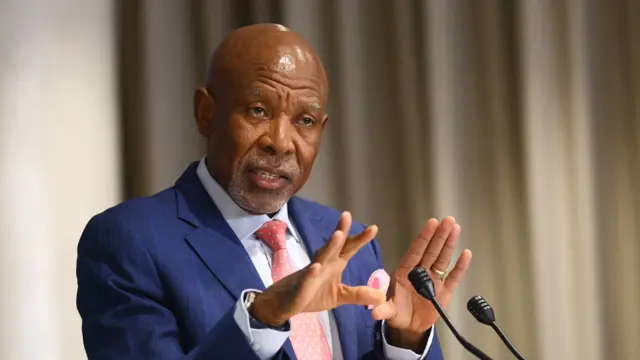 South African Reserve Bank Governor Lesetja Kganyago South African Reserve Bank Governor Lesetja Kganyago.